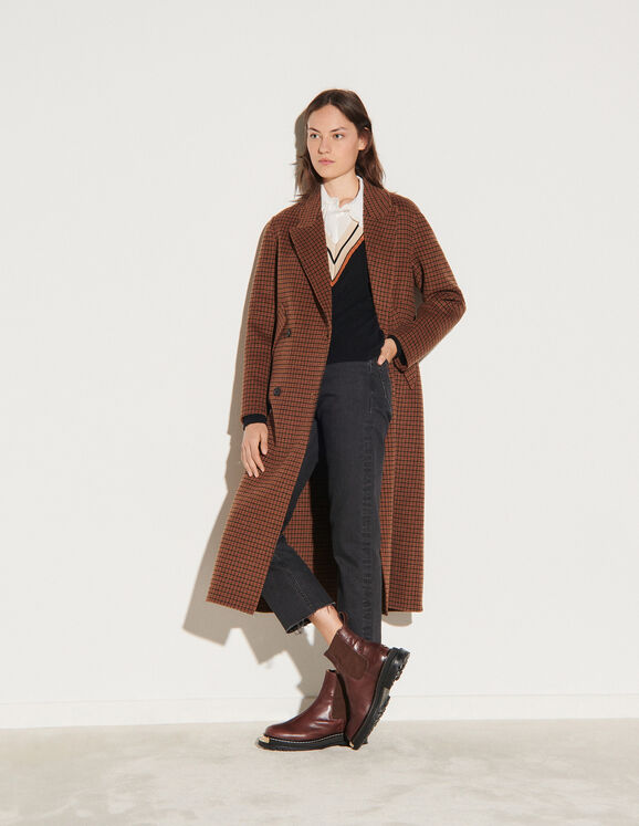 Sandro Oversized Wool Coat