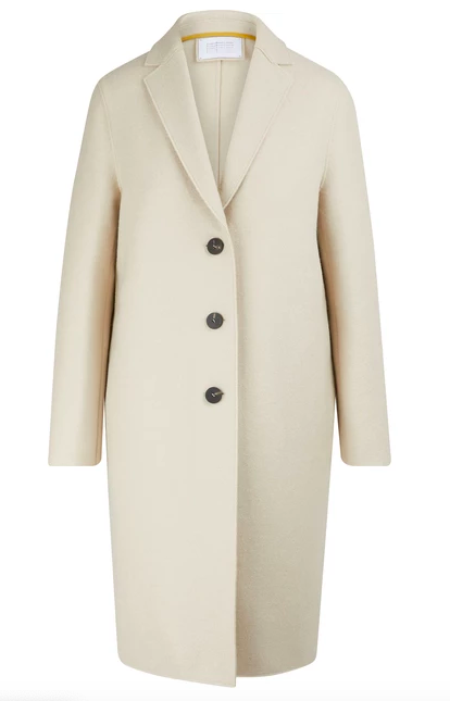 Harris Wharf London Felted Wool Coat 