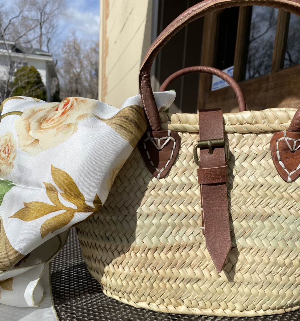 Heidi Wynne French Market Tote Straw bags for the Spring
