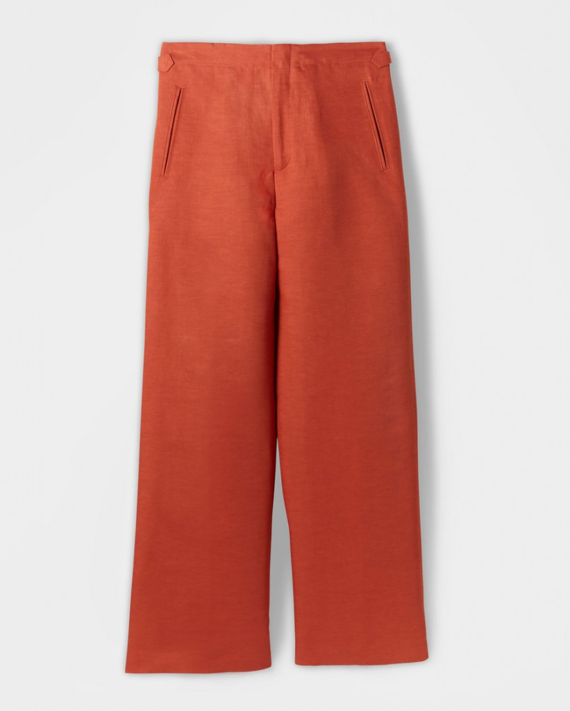 Billy Reid Gable Linen Trouser