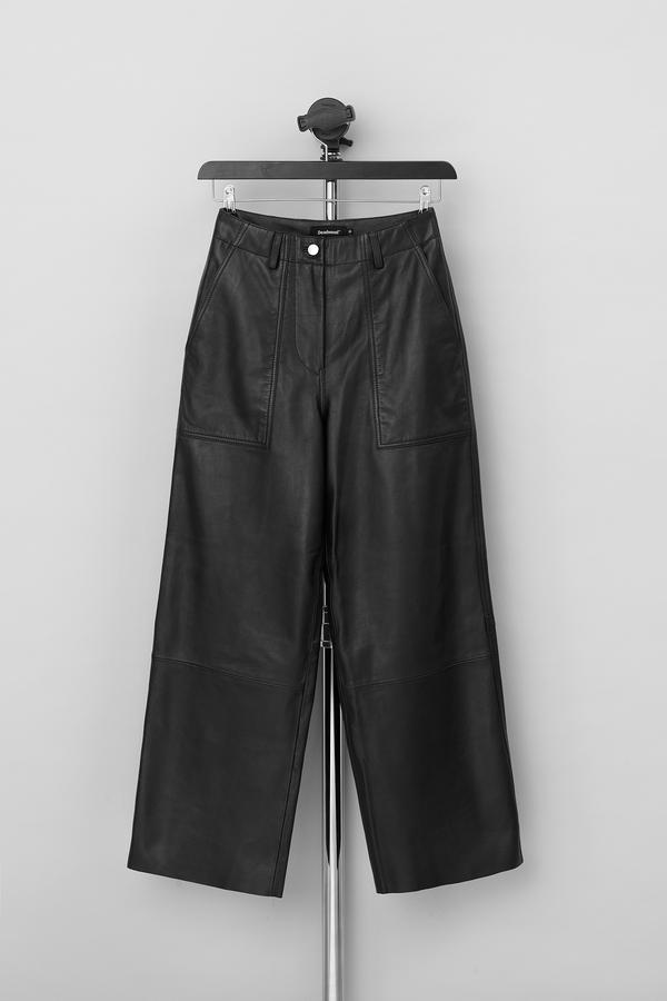 Deadwood leather pants dead stock